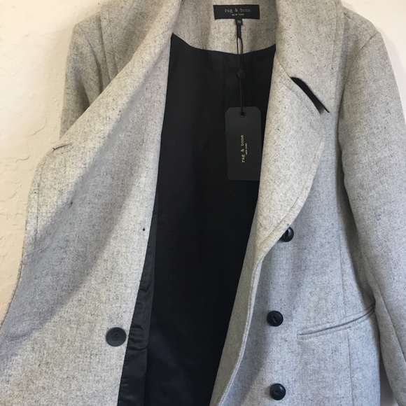 Rag & Bone Skye Wool Peacoat - Picture 9 of 15